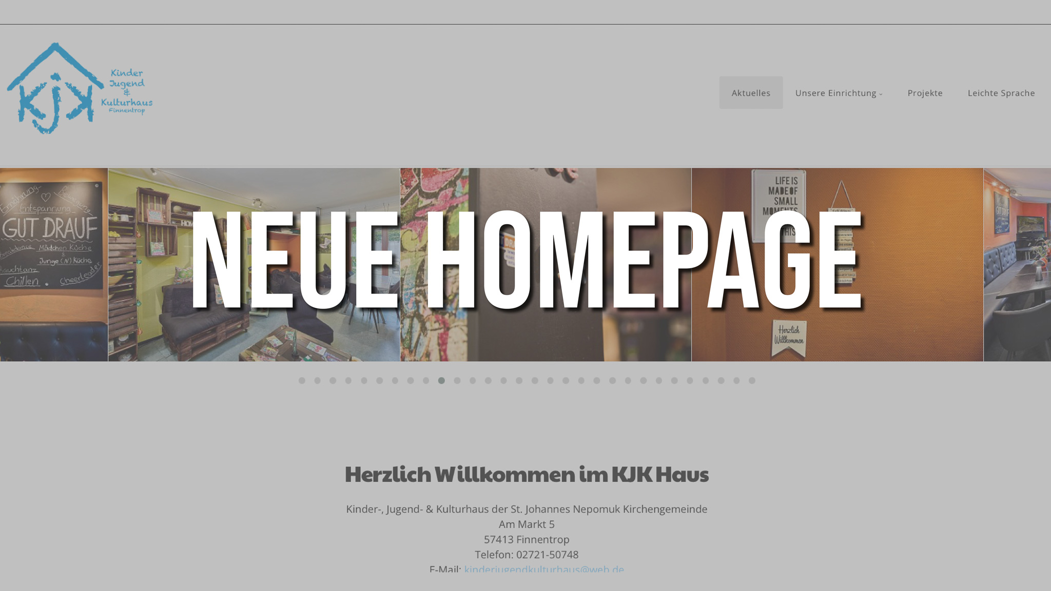 Neue Homepage